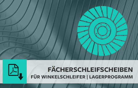 Lagerprogramm Fächerschleifscheiben
