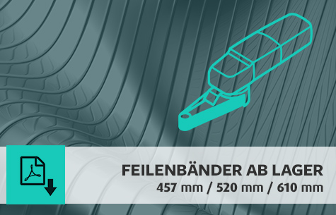 Lagerprogramm Feilenbänder